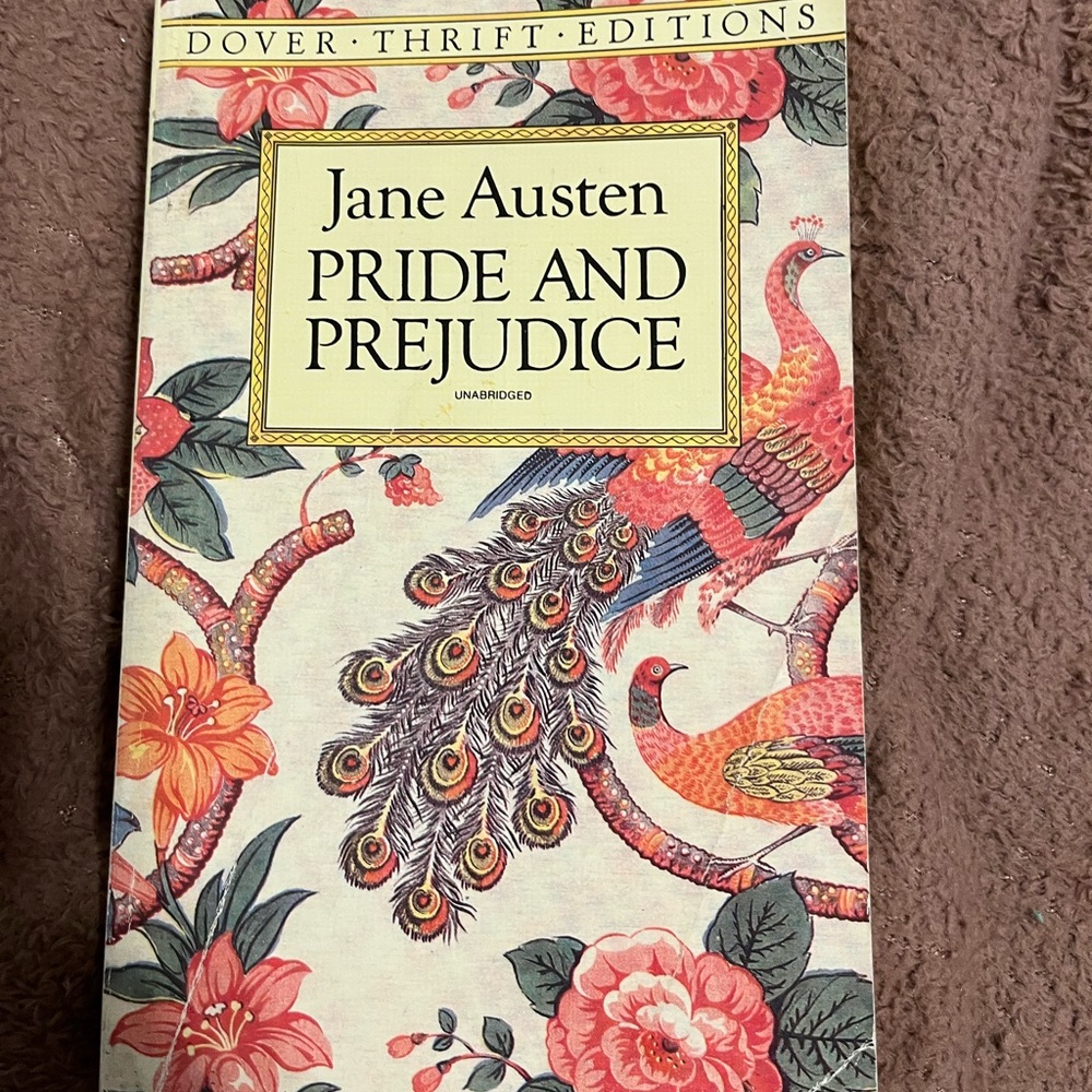 Pride and Prejudice by Jane Austen Dover Thrift Edition